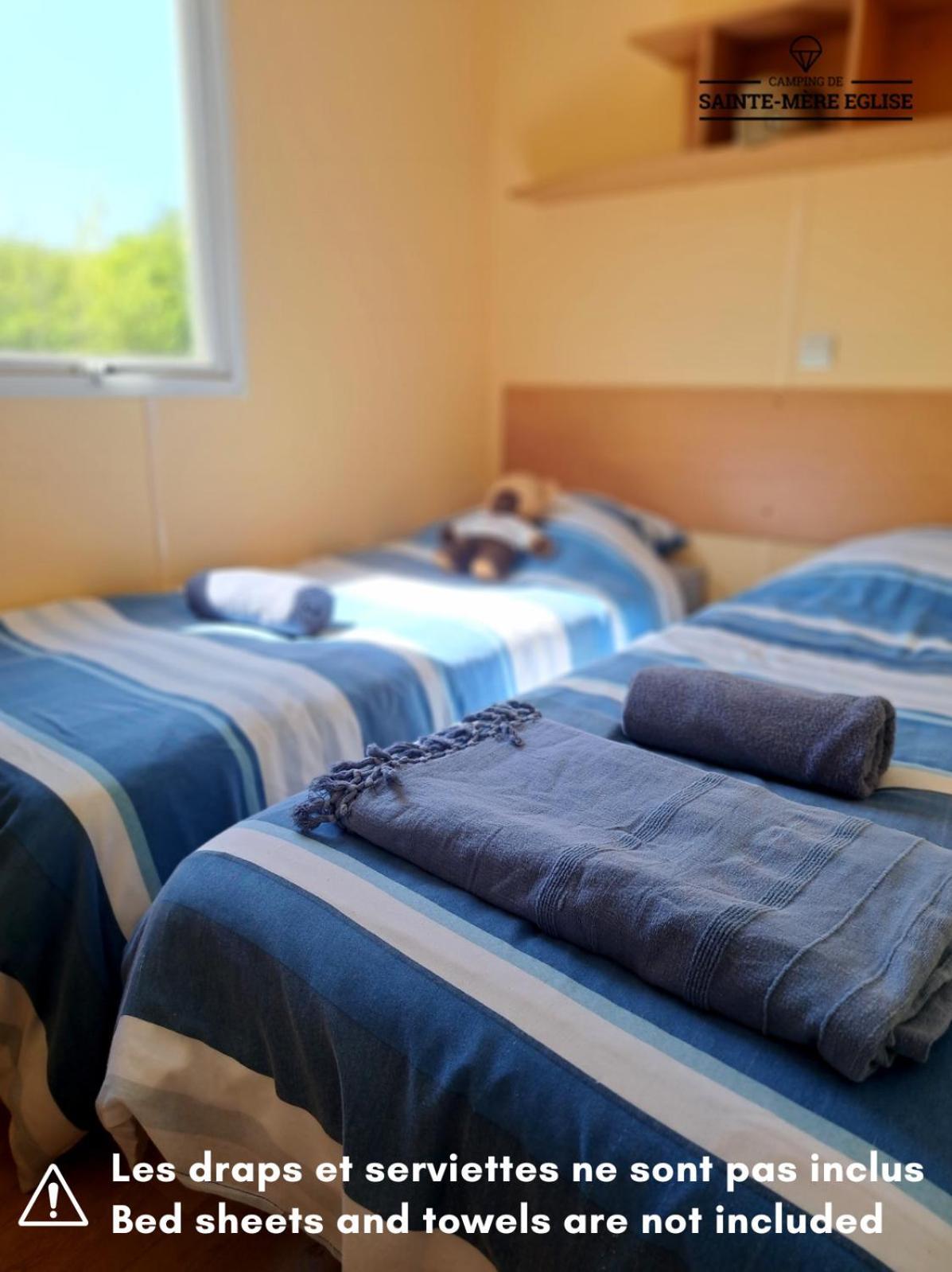 Camping Sainte Mère Eglise Esterno foto